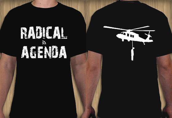 Radical Agenda Helicopter T-Shirt (Short Sleeves)