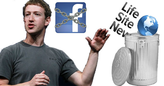Facebook is Censoring LifeSiteNews.com