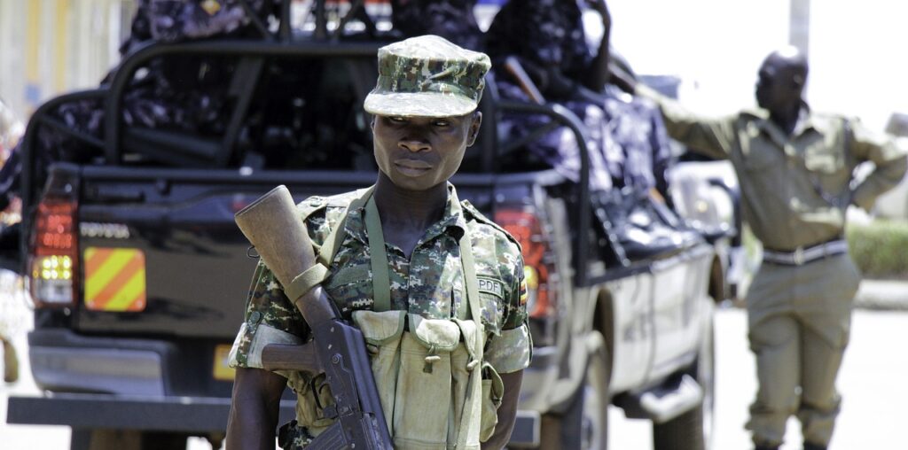 uganda, people of uganda, military police